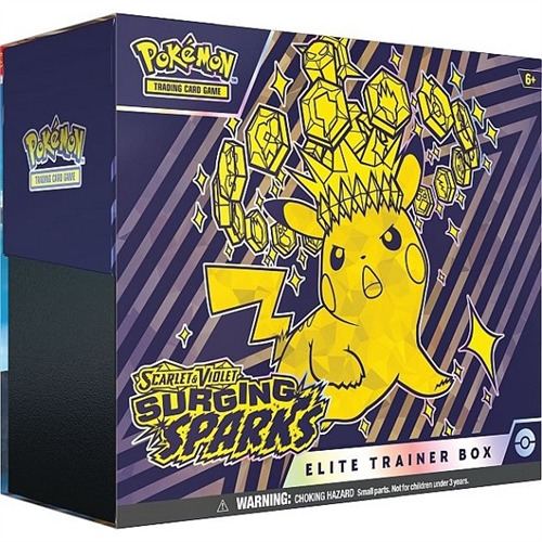 Surging Sparks - Elite Trainer box - Pokemon kort